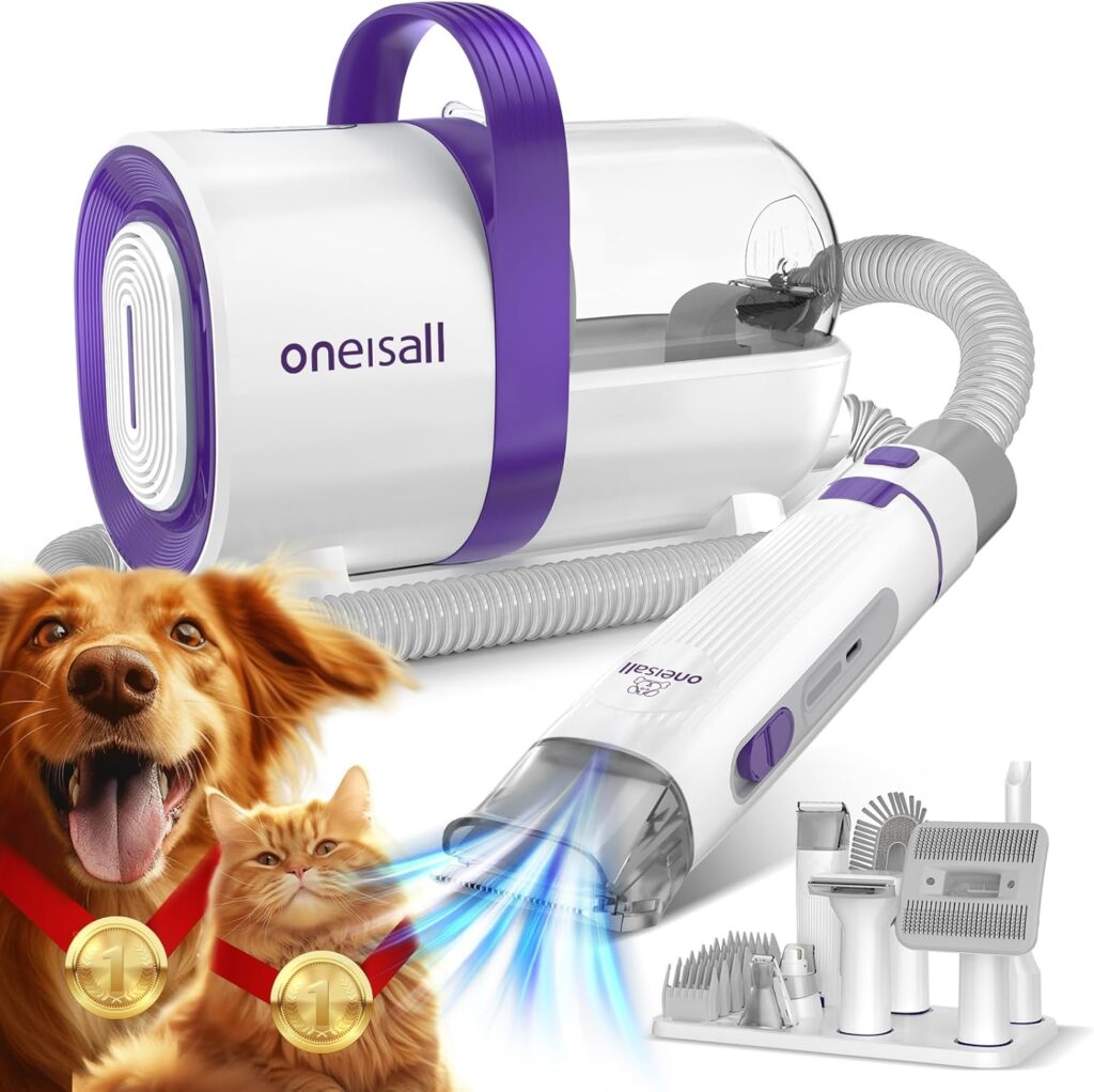 Oneisall Dog Grooming Vacuum