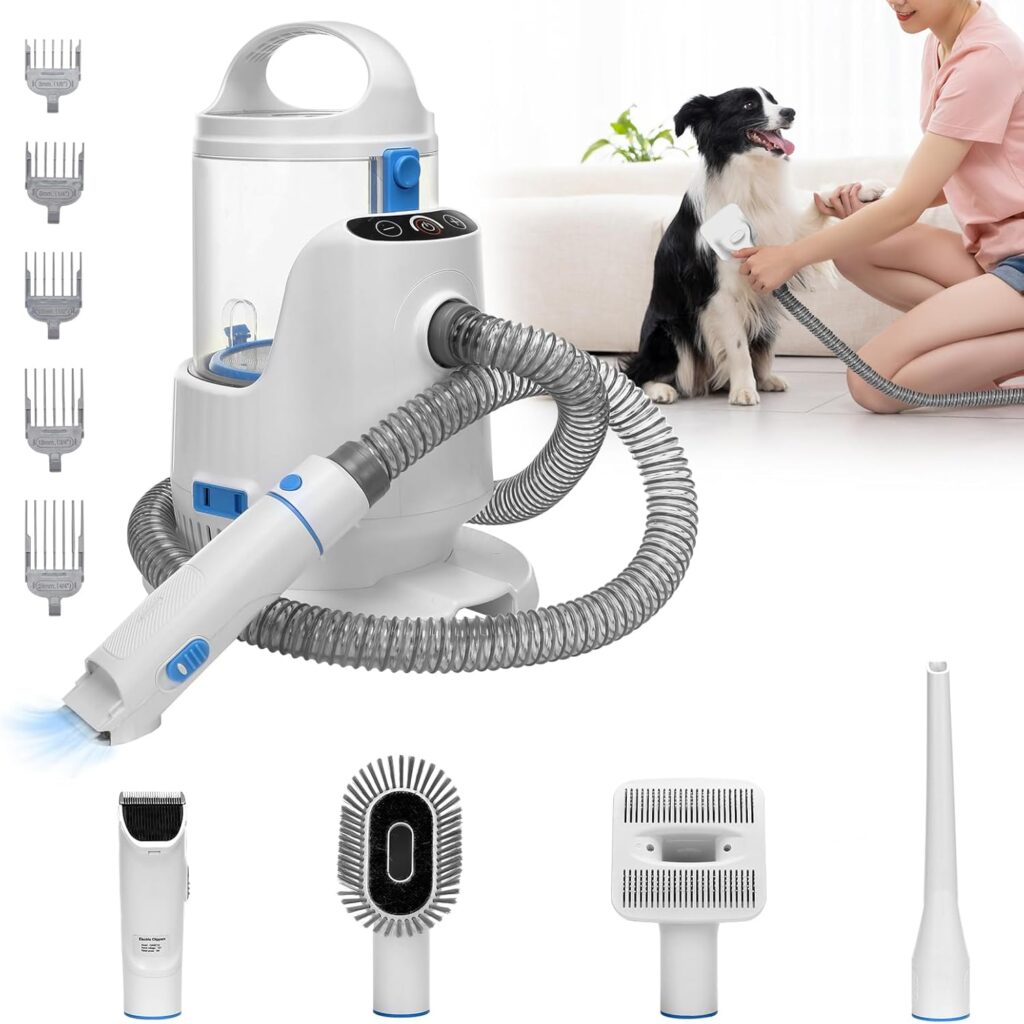 Petmolico Dog Grooming Vacuum and Kit